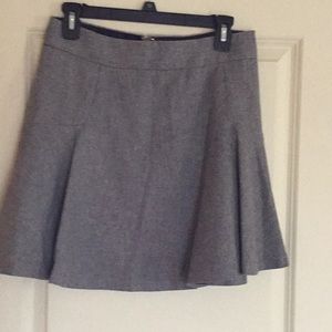 Gray swing skirt in gray